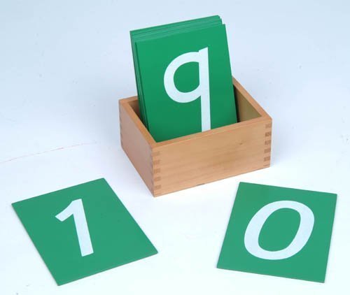 BST Toys - Montessori Sandpaper Numbers 0-9 for Kids, Sensory Learning Materials for Early Math Education - Perfect for Homeschooling & Classroom Activities