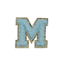 AQUA FUZZY ALPHABETS M - Soft Plush Alphabet Letters for Kids, Early Learning Educational Toys, Perfect for Nursery Decor, Baby Shower Gifts & Toddler Playtime
