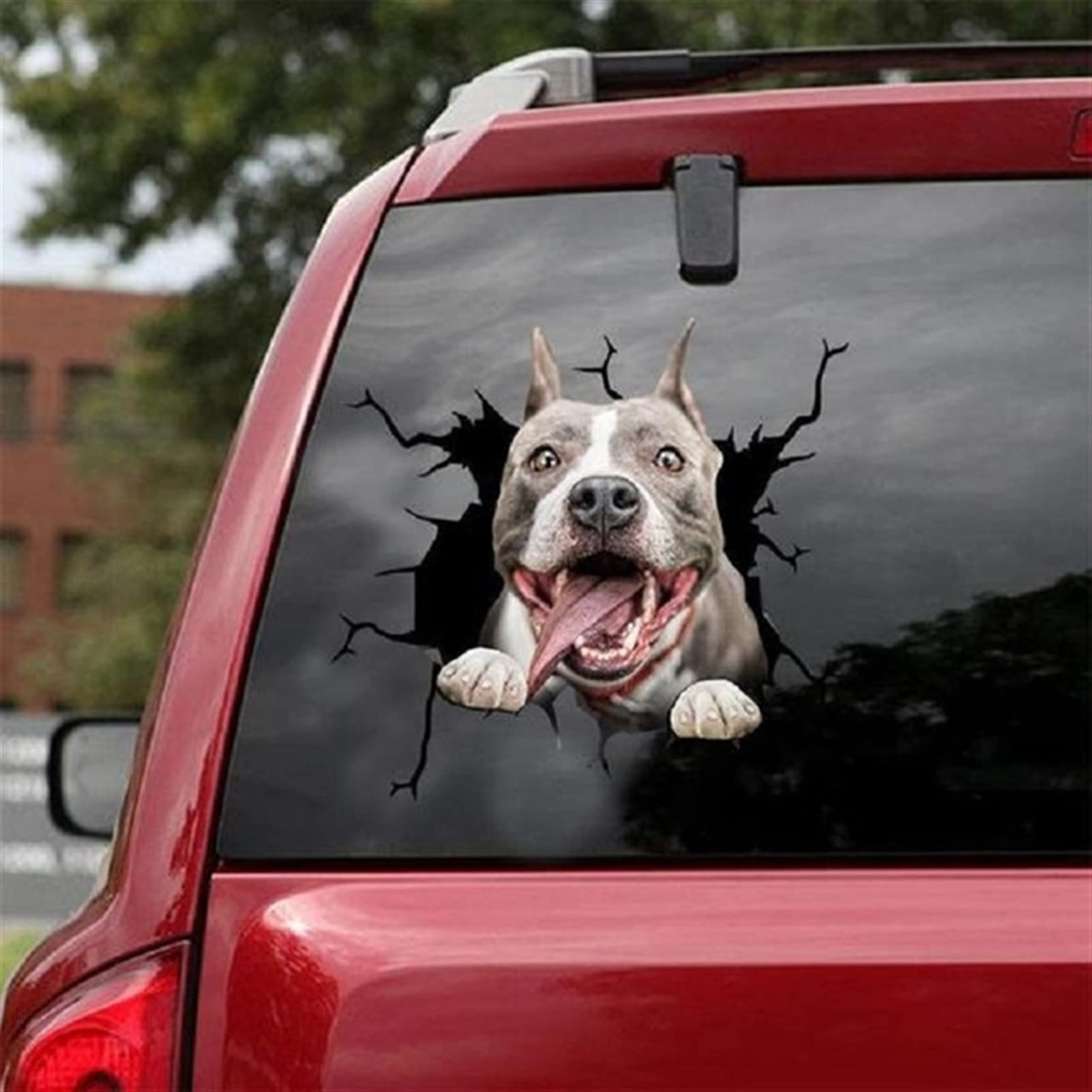HLKM Car Stickers for Dog Lovers - Waterproof Vinyl Auto Decals, Pet Dog Window Stickers for Cars, Trucks & SUVs - Fun Decorative Decals for Vehicle Personalization (Color: 06) - Perfect for Dog Owners, Pet Enthusiasts & Gift Giving