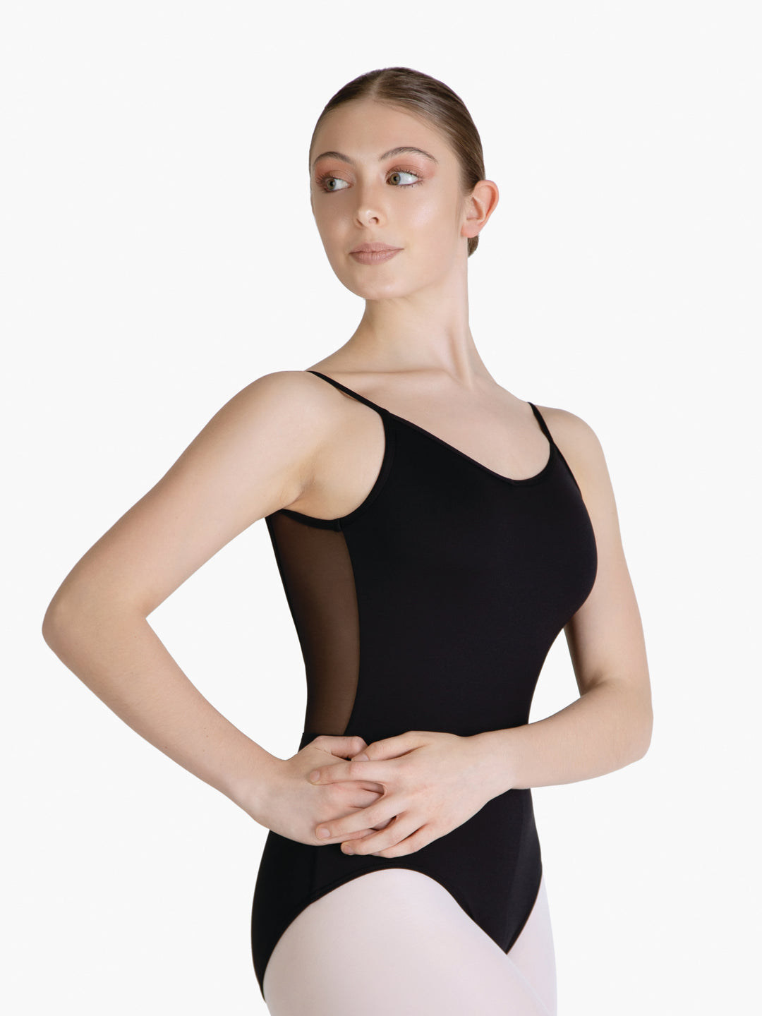 SE1075C Mesh Back Camisole Leotard - Breathable Dancewear for Ballet, Yoga & Performance - Perfect for Dance Classes, Workouts & Stage Costumes