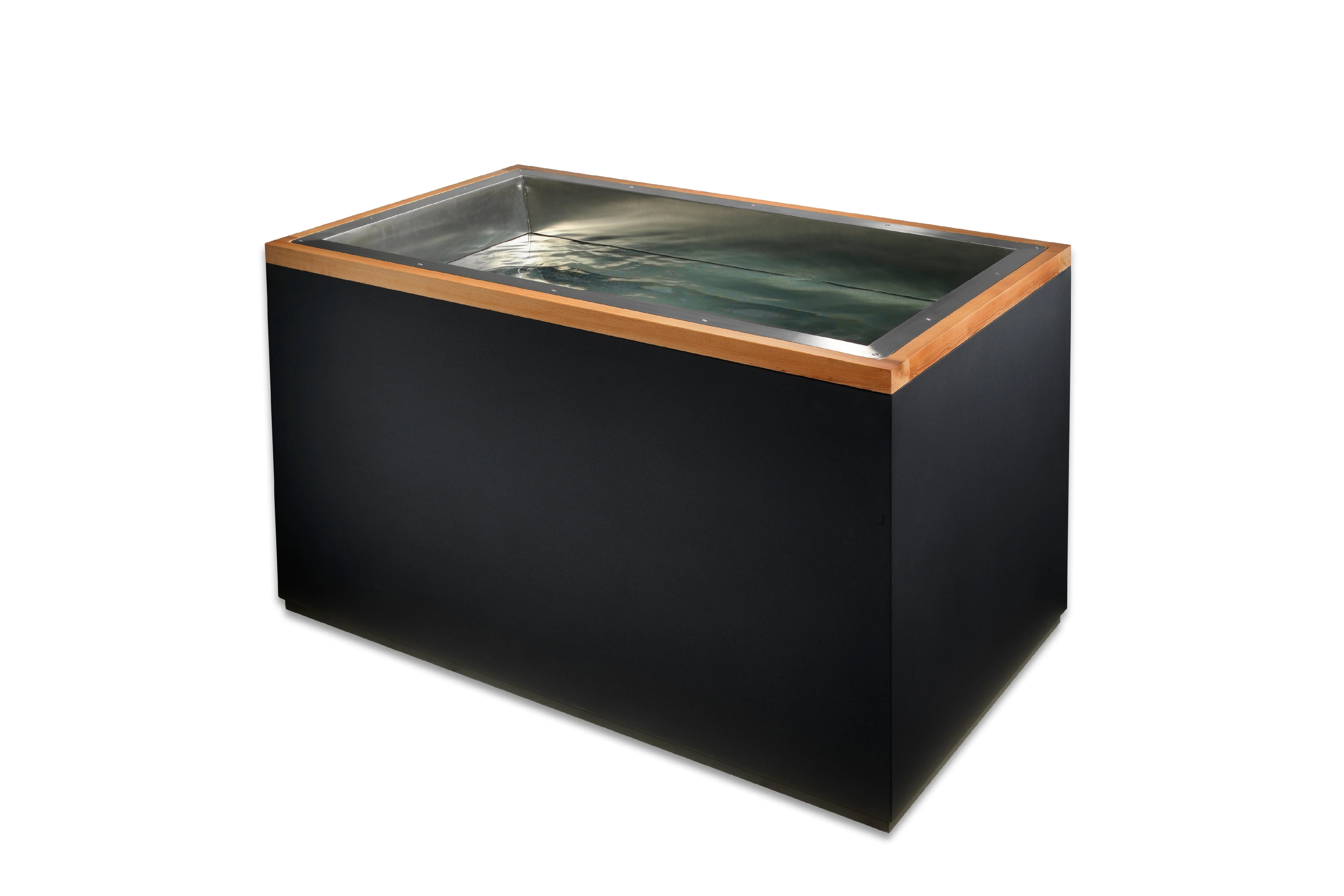 Premium Stainless Steel Cold Plunge Tub - Dynamic Cold Therapy CUBOID for Athletes & Recovery | Ice Bath for Post-Workout, Muscle Recovery & Cryotherapy at Home