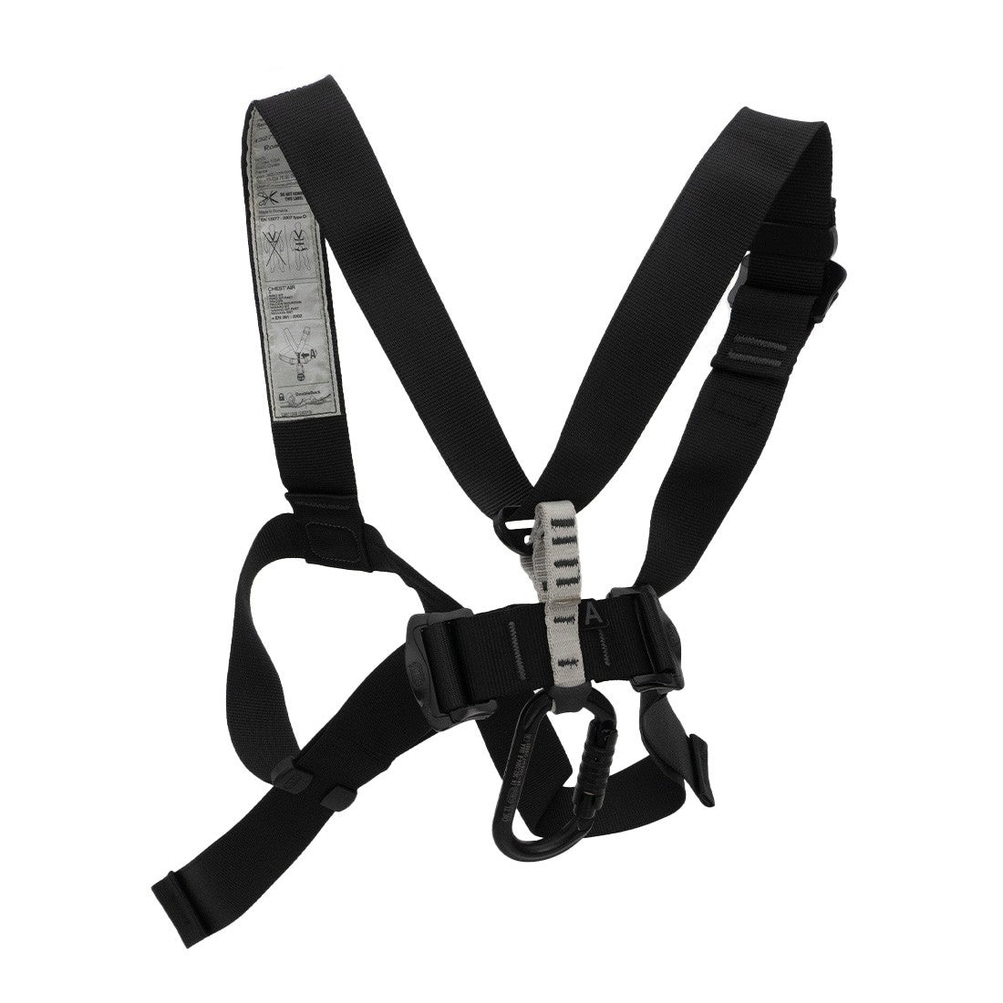 Petzl CHEST'AIR Climbing Harness for Seat - Lightweight & Adjustable Safety Harness for Rock Climbing, Caving & Rescue Operations
