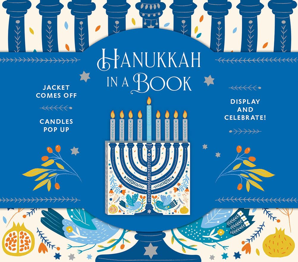 Hanukkah Pop-Up Book - Uplifting Editions | Interactive 3D Candles & Removable Jacket | Perfect for Holiday Gifts, Jewish Celebrations & Family Storytime