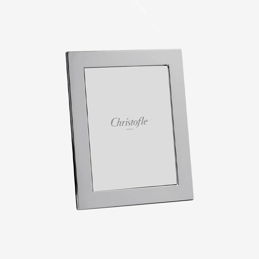 Christofle Fidelio Picture Frame - Elegant Silver Photo Frame for Home & Office Decor | Perfect for Weddings, Anniversaries & Gifts