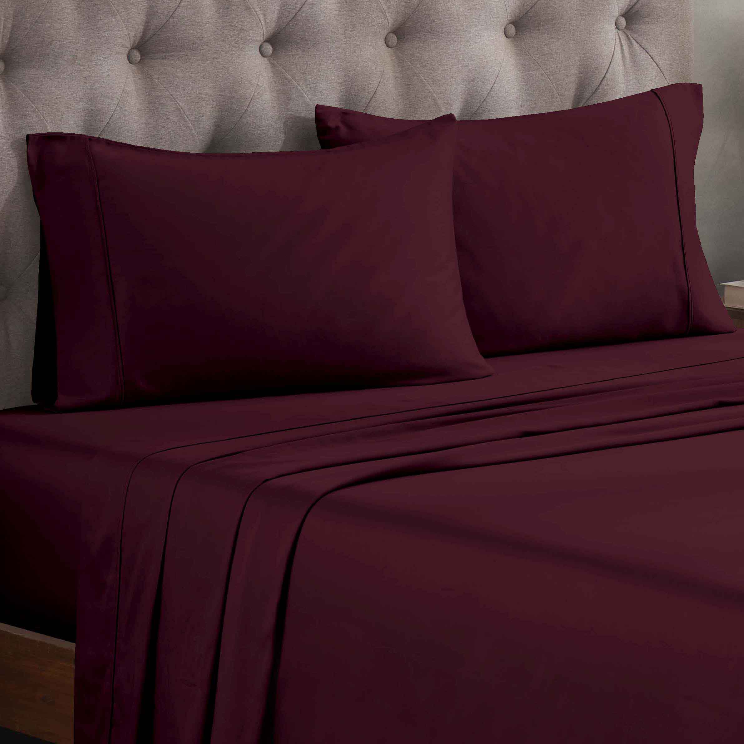 Premium 300 Thread Count Egyptian Cotton Bed Sheet Set - Soft, Breathable & Durable for Ultimate Comfort - Perfect for Luxury Bedrooms & Hotels