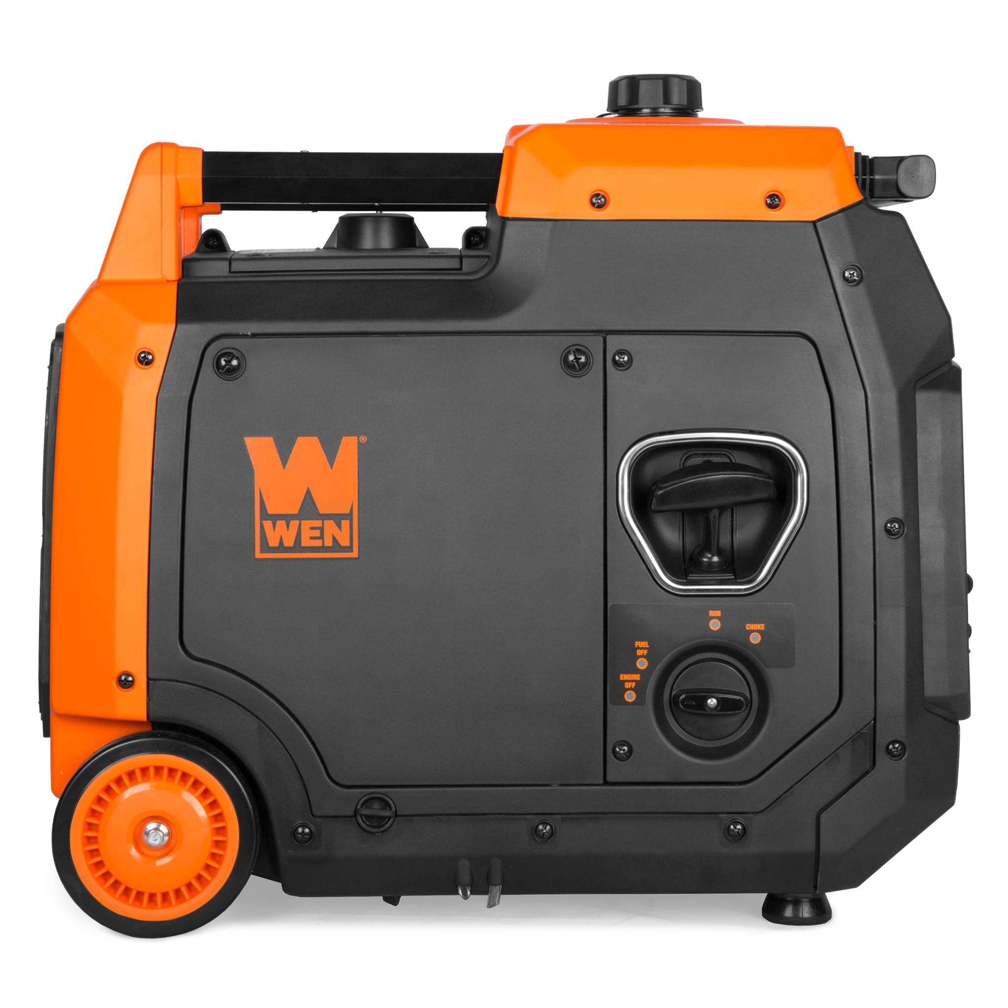 WEN DF480iX 4800W Dual Fuel Portable Inverter Generator - Quiet, Lightweight, RV Ready with Electric Start, Fuel Shut Off & CO Watchdog - Perfect for Camping, Emergency Power, and Outdoor Activities