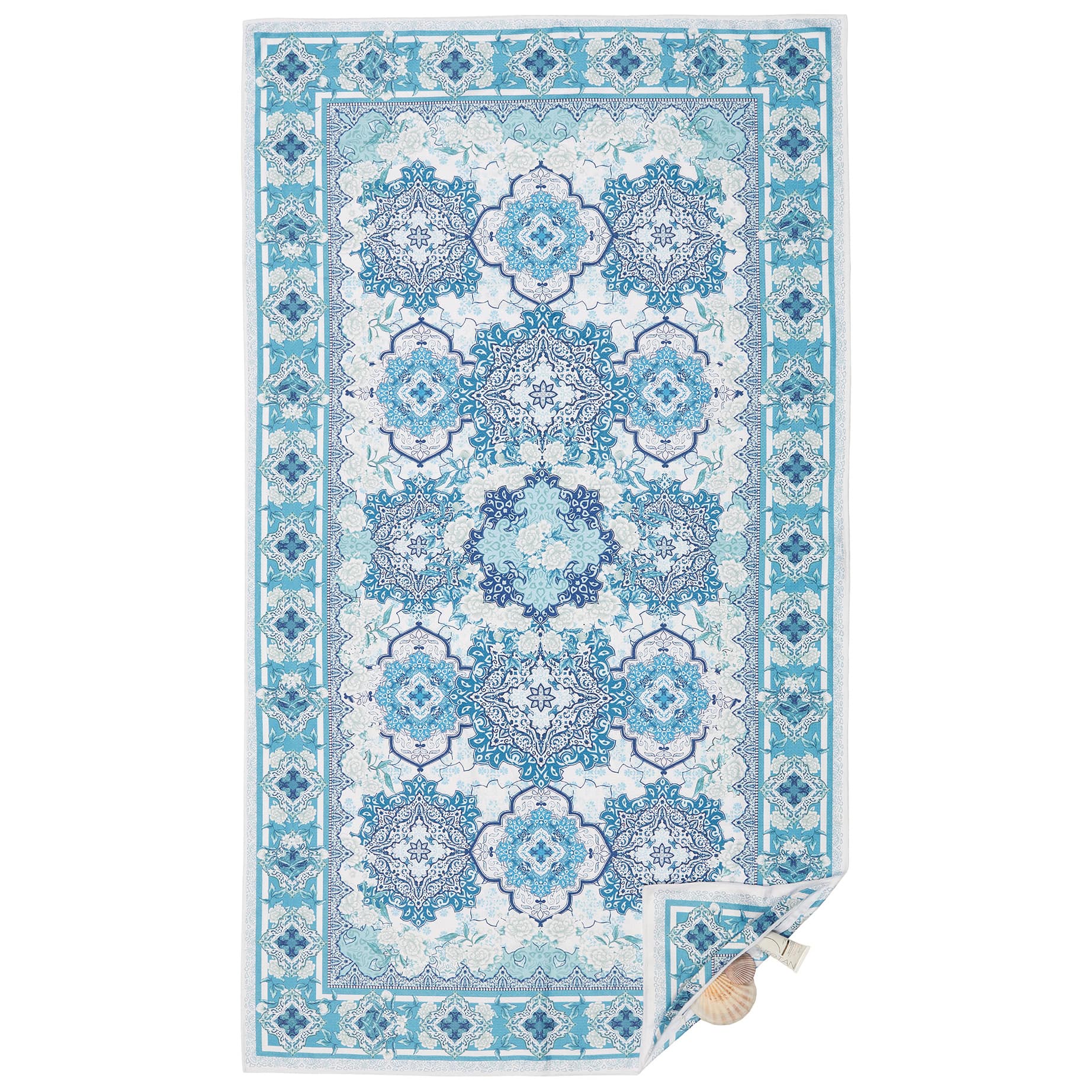 Premium Moroccan Vintage Sand-Free Beach Towel - Quick Dry, Large & Soft for Pool, Beach, Travel & Yoga - Perfect for Summer Vacations & Outdoor Activities