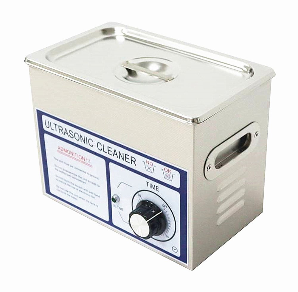 MXBAOHENG PS-30T 180W Ultrasonic Cleaner 6.7L Capacity (300x150x150mm) for Jewelry, Ink Cartridges, Nozzles, Watches, Glasses & Small Parts - Perfect for Home, Jewelry Stores & Repair Shops