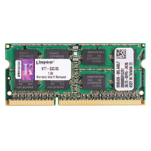 Kingston 8GB 1600MHz DDR3 SODIMM Laptop RAM (PC3-12800) - Compatible with Toshiba Notebooks & Ultrabooks - Upgrade Memory for Faster Performance in Gaming, Multitasking & Video Editing (Model KTT-S3C/8G)