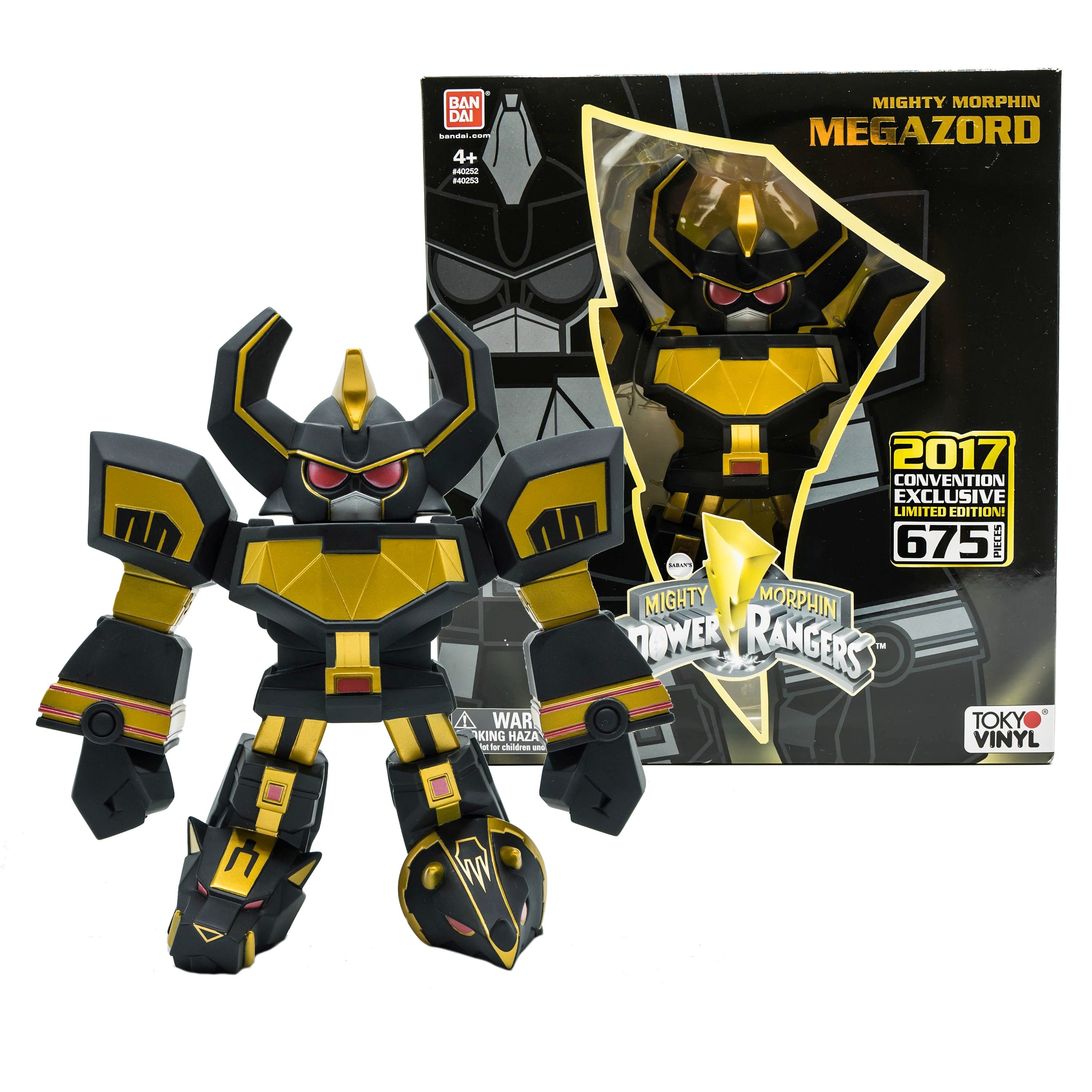 Bandai SDCC 2017 Exclusive Power Rangers Legacy Movie Megazord - Limited Edition Collectible Action Figure for Fans & Display Showcase