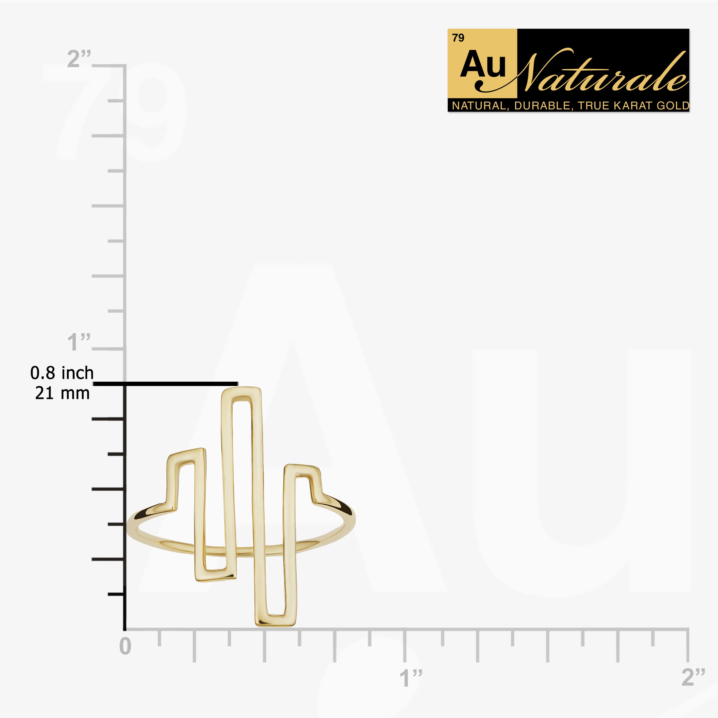 14K Yellow Gold Line Wire Maze Ring for Women - Elegant Stackable Jewelry for Everyday Wear & Special Occasions