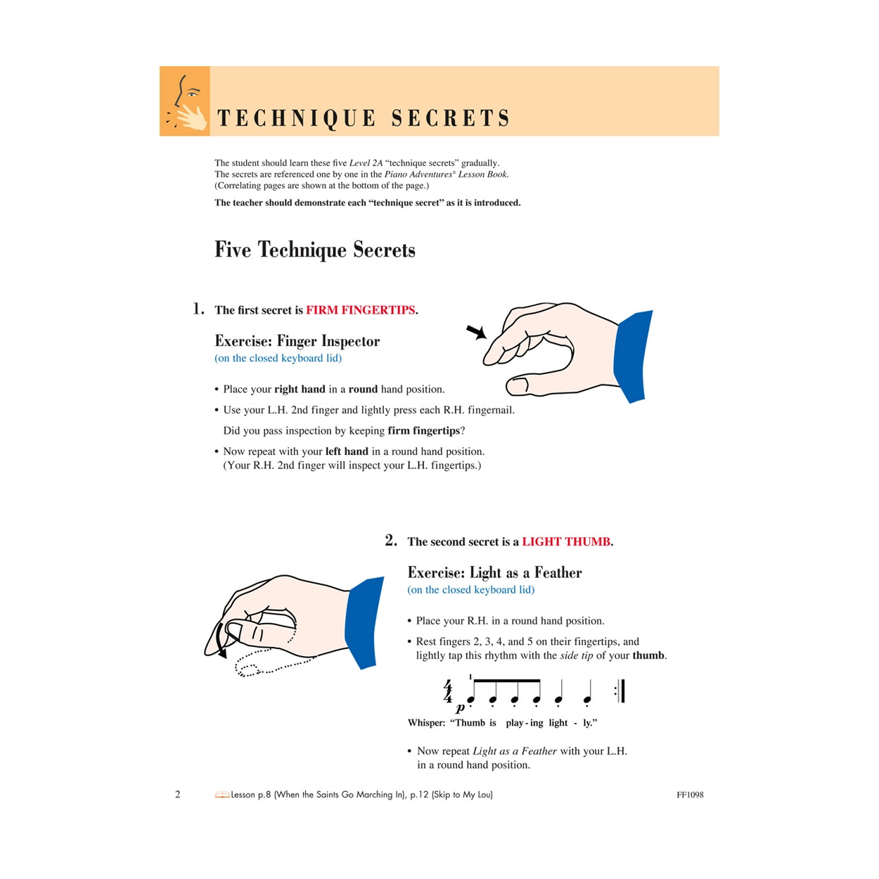Piano Adventures Closer Look Level 2A - Technique & Artistry Book (2nd Edition) - Piano Learning Method for Beginners & Intermediate Students - Perfect for Home Practice & Music Lessons