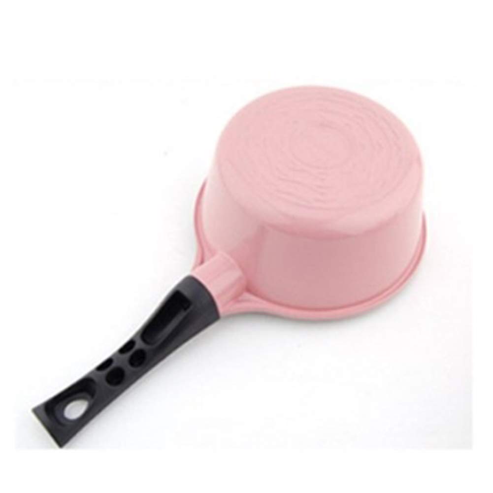 Nonstick Ceramic Cookware Set - 4-Piece Pink Pots and Pans with Thermo-Spot Heat Indicator, Dishwasher Safe & Oven Safe Kitchenware for Baking, Cooking, and Serving - Perfect for Home Chefs and Family Meals