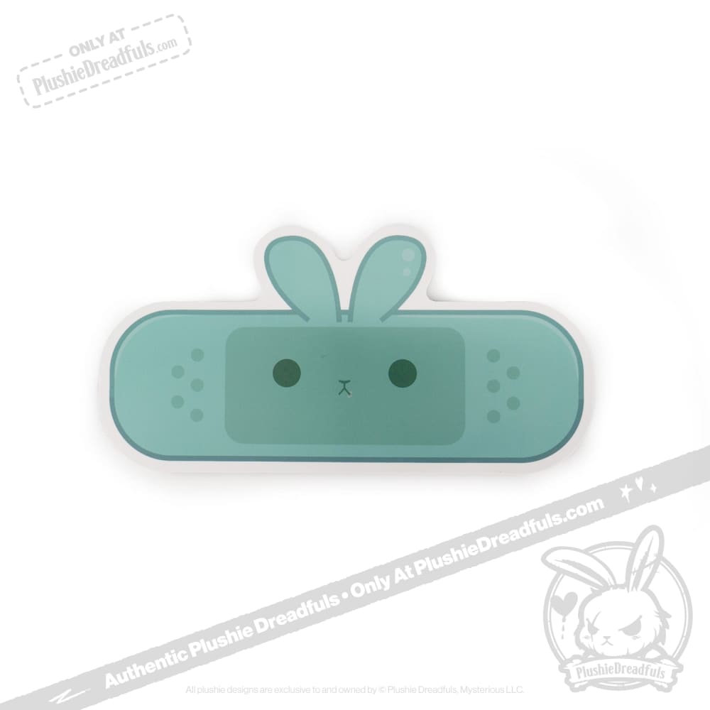 Punk Bunny Plasters Sticker Pack - Cute Plushie Dreadfuls Bandage Stickers for DIY Crafts, Laptop Decoration & Scrapbooking