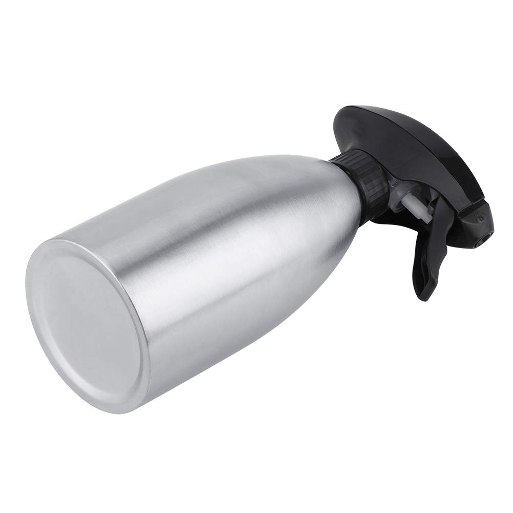 Stainless Steel Oil Sprayer Bottle for Kitchen - Portable Cooking Oil Mister for Grilling, Baking & Salad Dressing - Perfect for BBQ, Camping & Home Use