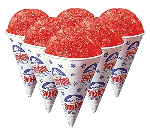 Heavy Duty Sno Kone® Cups - 6 Ounce (5000 Count) - Perfect for Snow Cone Machines, Party Supplies & Concession Stands
