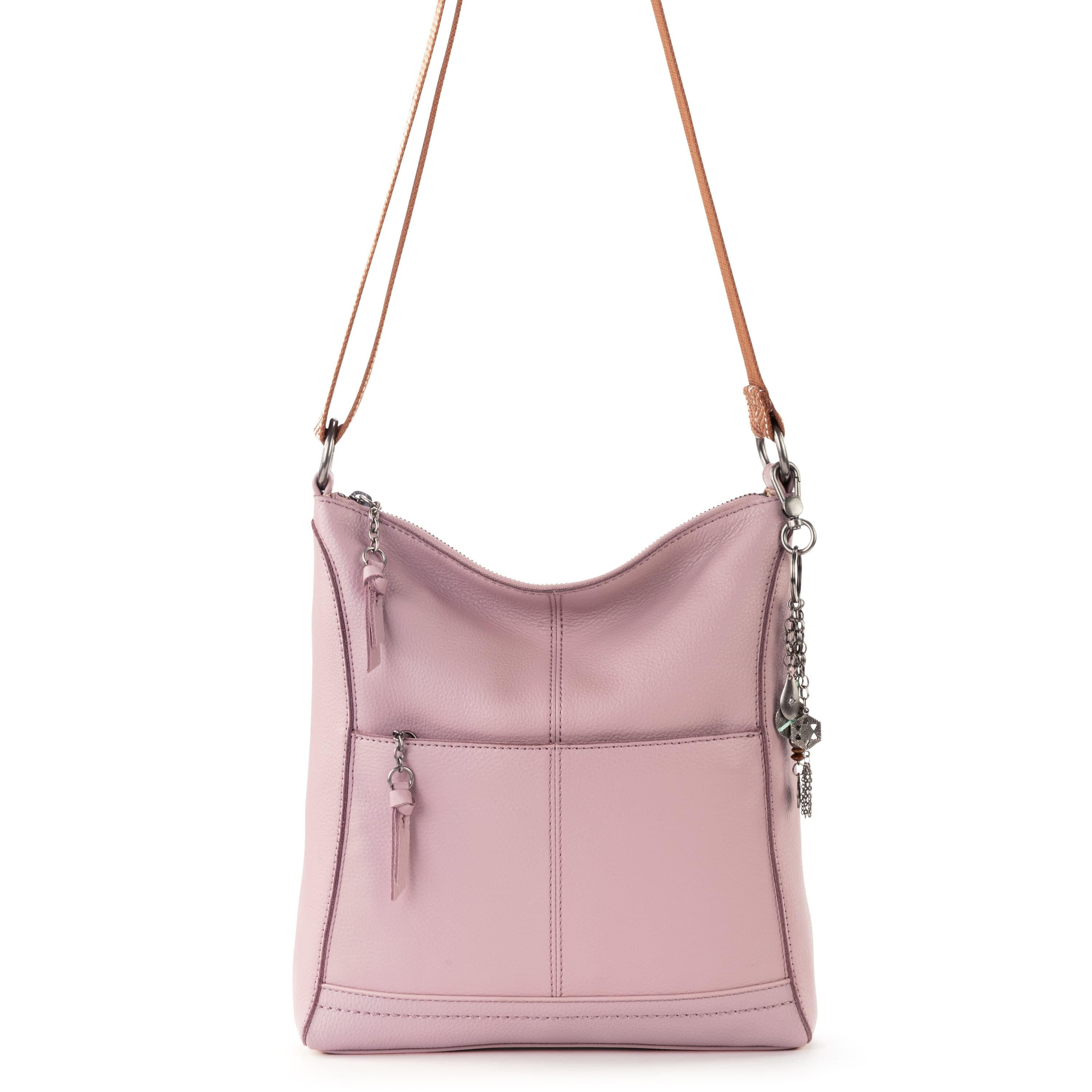 Lucia Genuine Leather Crossbody Bag in Rosewood - Stylish & Durable for Women, Perfect for Work, Travel & Everyday Use
