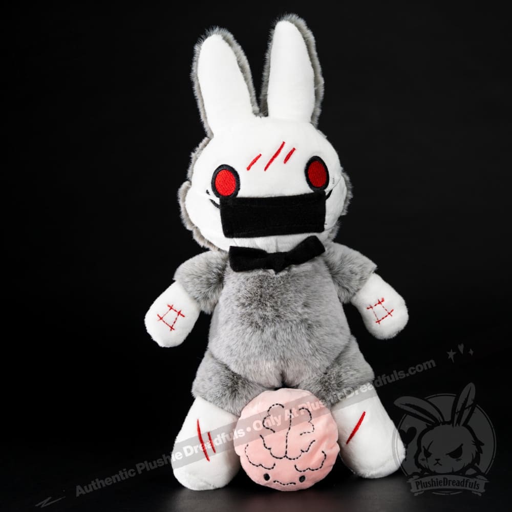 Plushie Dreadfuls OCD Rabbit - Soft Stuffed Animal Toy for Anxiety Relief, Mental Health Awareness & Comfort - Perfect for Therapy, Gifts, and Emotional Support