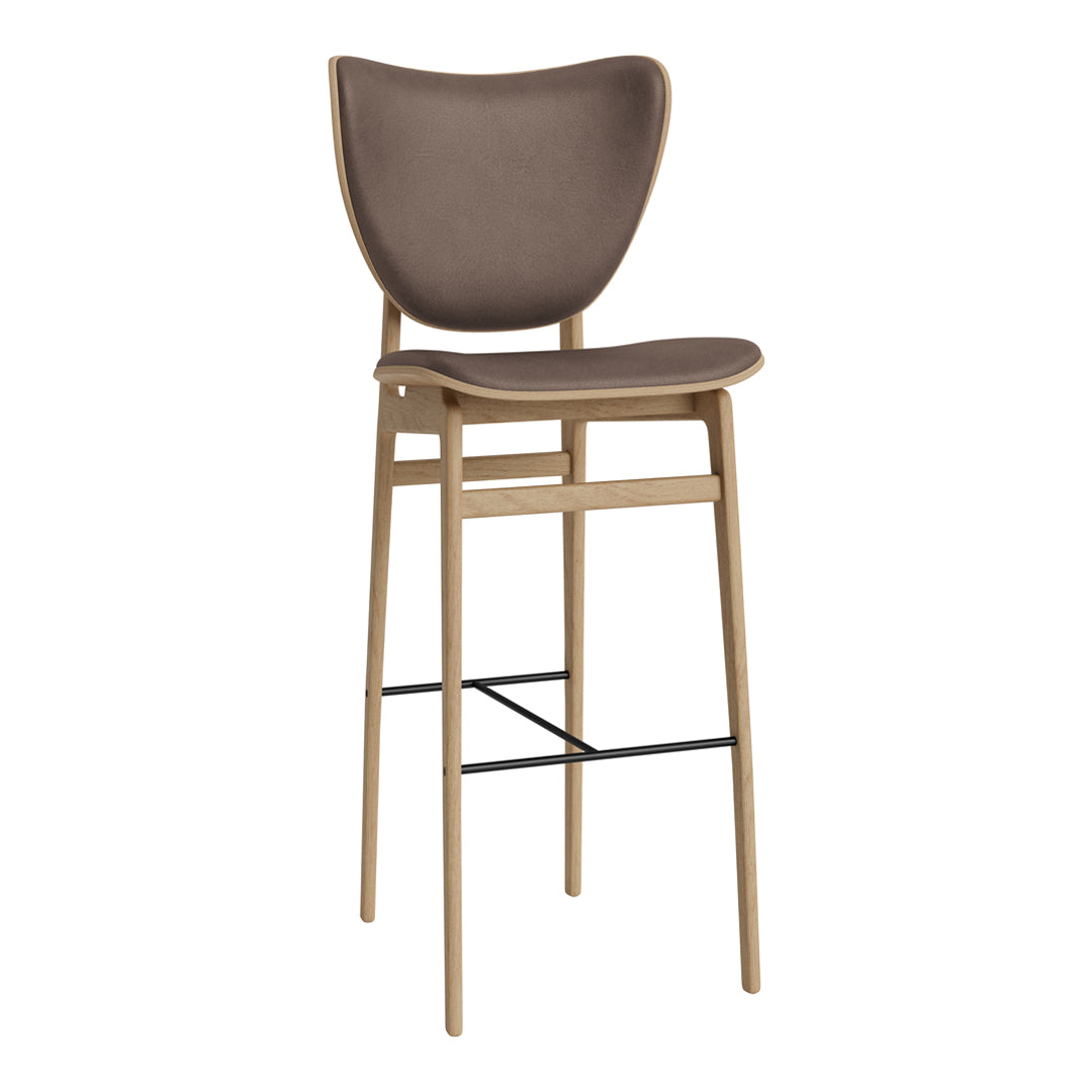 Stylish Upholstered Elephant Bar Chair - Comfortable Counter Height Stool for Kitchen Island, Breakfast Nook & Home Bar Decor