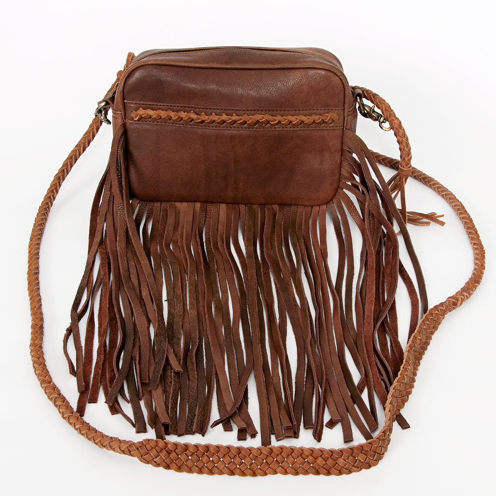 American Darling ADBGD139 Genuine Leather Crossbody Bag for Women - Western Style Handbag Purse for Casual Outings, Travel & Everyday Use