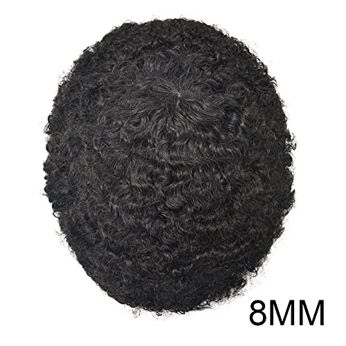 1B# Off Black-8mm afro wave