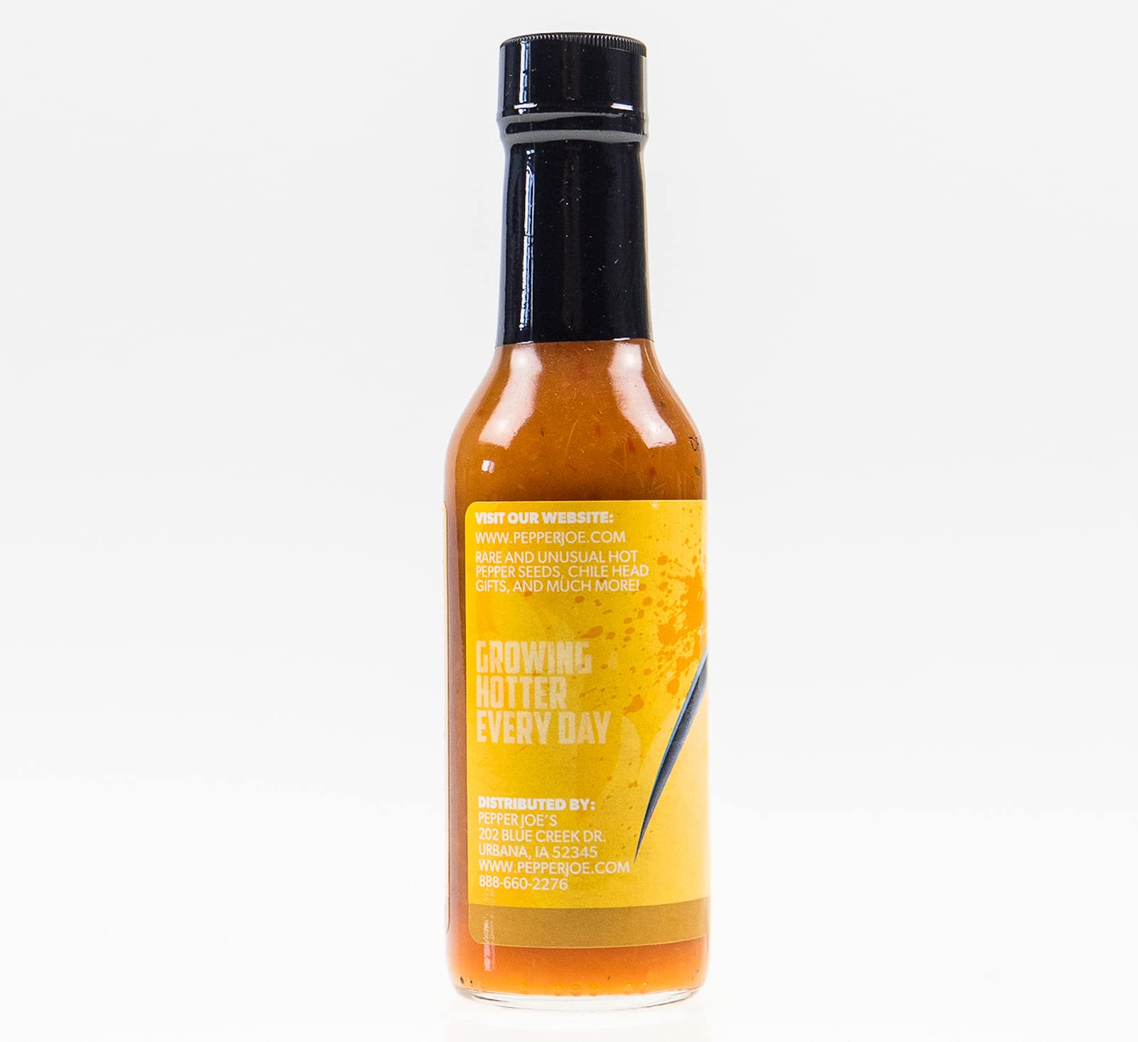 Pepper Joe’s Pineapple Reaper Hot Sauce – Premium Carolina Reaper Sauce with World’s Hottest Chili Pepper & Ripe Pineapple – 5oz Bottle – Perfect for Tacos, Wings & BBQ – Spicy Gourmet Gift