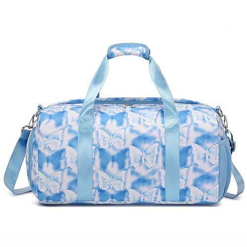 Butterfly-Blue White