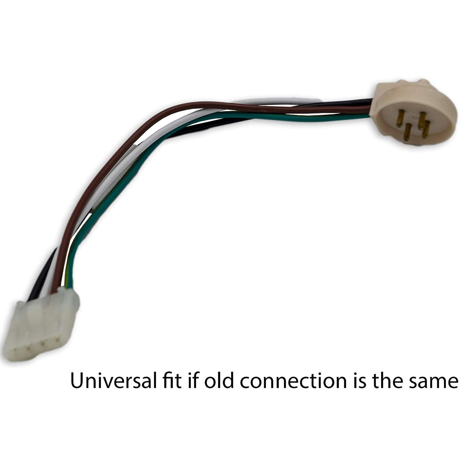 WWHR Refrigerator Ice Maker Round Connection Wiring Harness Replacement - Compatible with Multiple Models - Perfect for DIY Repair & Appliance Maintenance - Use for Home, Office, or Commercial Refrigeration Units