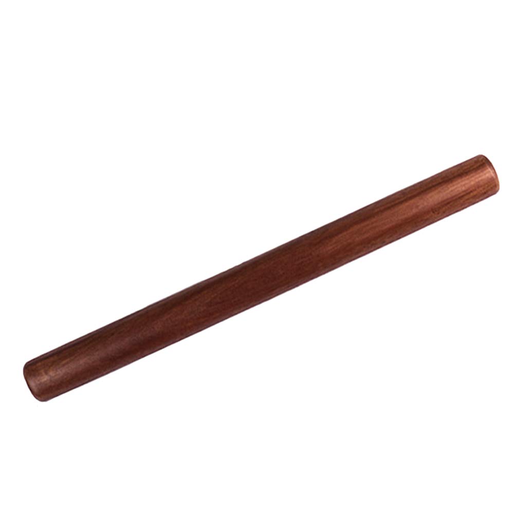 Non-Stick Solid Wood Rolling Pin for Baking - 30x3cm Kitchen Dough Roller for Pastry, Fondant, Noodle & Dumpling Making - Perfect for Home Bakers & Professional Chefs