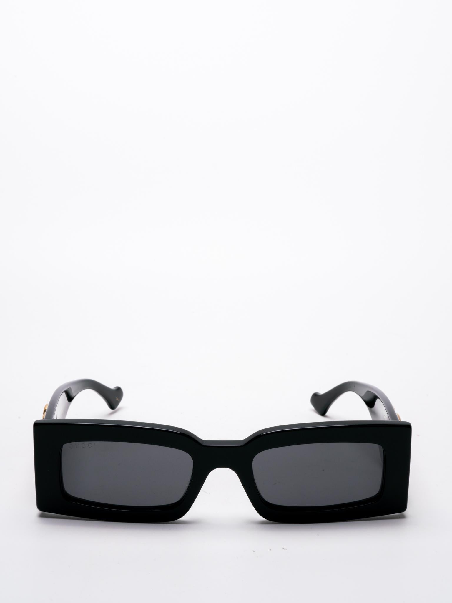 GUCCI GG1425S 001 Sunglasses - Luxury Designer Shades for Women & Men | UV Protection, Fashion Statement | Perfect for Beach, Driving & Outdoor Activities