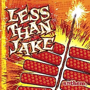 Less Than Jake Anthem Vinyl LP Record - Punk Rock Music Album for Collectors & Music Lovers | Perfect for Home Listening, Gifts & Vinyl Collections