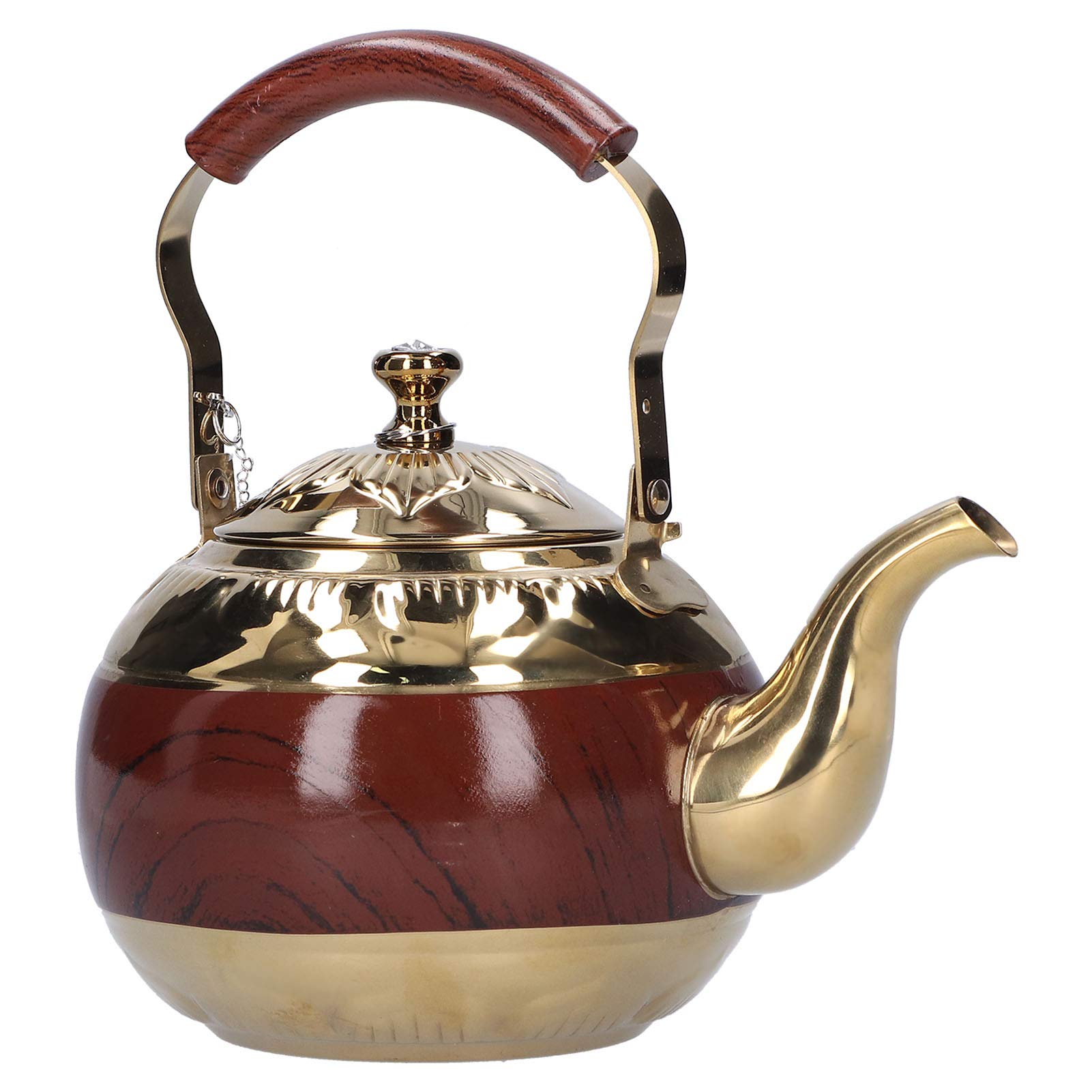 1.5L Stainless Steel Whistling Tea Kettle for Gas & Induction Stoves - Perfect for Boiling Water, Brewing Tea, and Making Coffee at Home or Camping