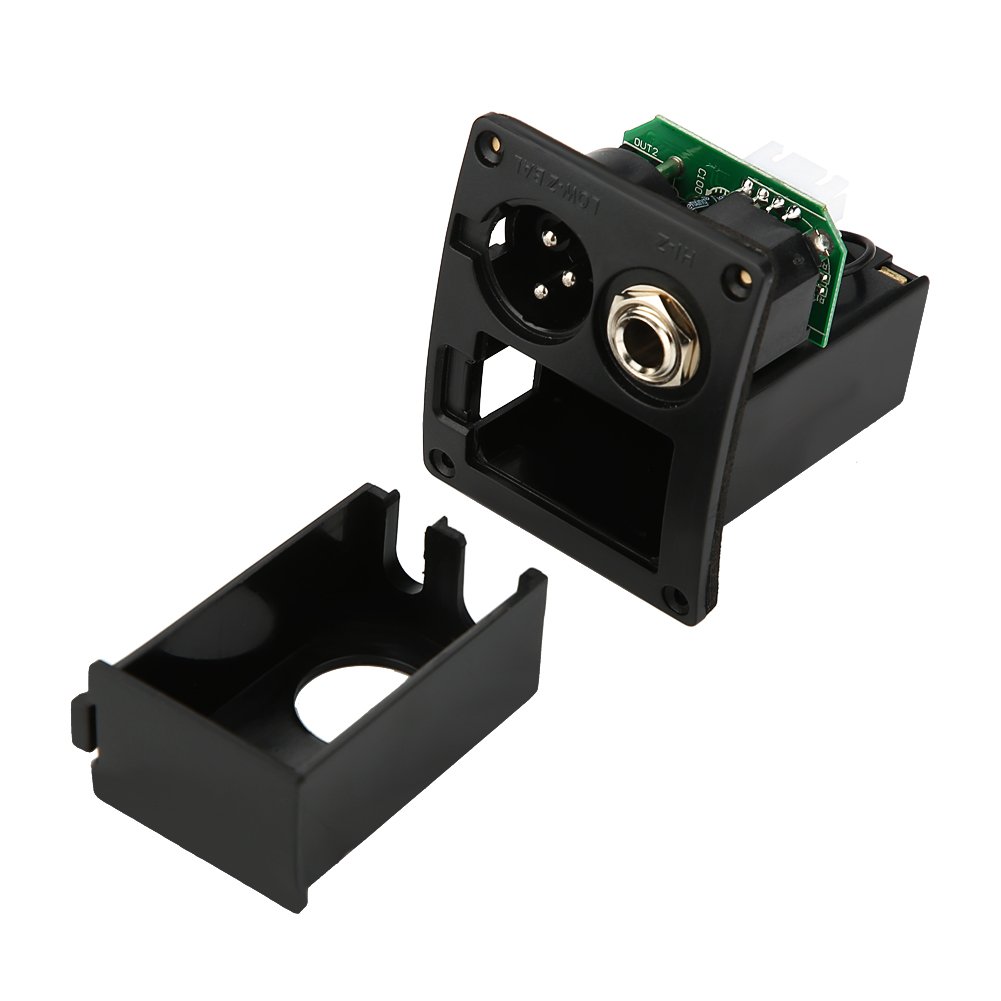 F-5T 5-Band Equalizer Digital Tuner & Pickup for Electric/Acoustic/Classic Guitars - Perfect for Live Performances, Studio Recording & Home Practice