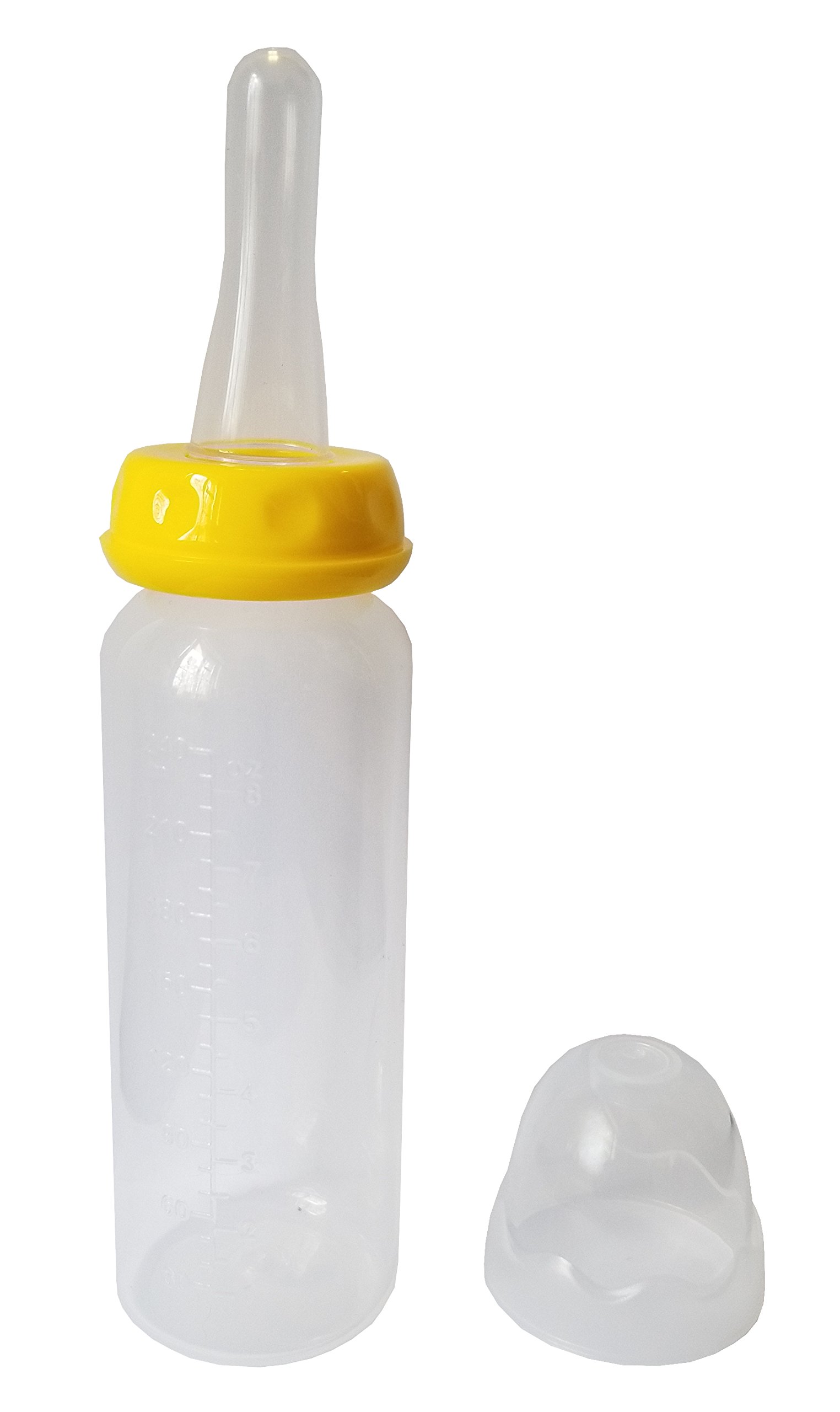 ENVY BODY SHOP Adult Baby Bottle - ABDL & DDLG Milk Bottle for Age Play, Little Space, and Regression Therapy | BPA-Free Silicone Feeding Bottle for Adults (Yellow) - Perfect for Roleplay, Sensory Comfort, and Caregiver Bonding Moments