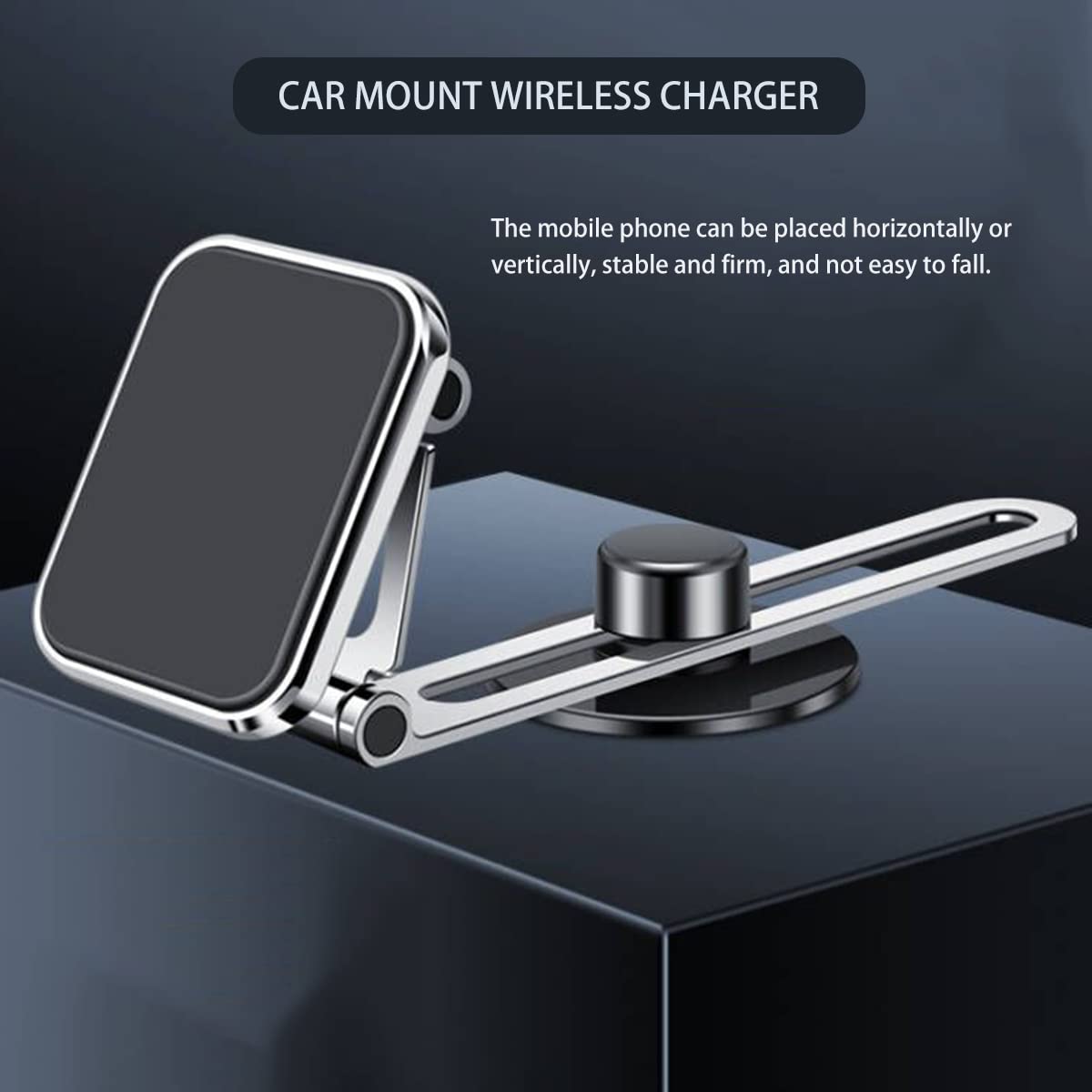 Kwak's Magnetic Car Phone Holder - Universal Smartphone Mount for iPhone, Samsung & All Phones | Strong Grip Dashboard & Vent Mount | Perfect for Driving, Commuting & Road Trips