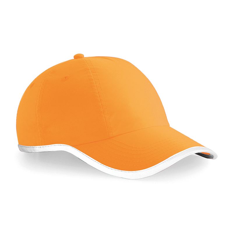 BC035 Enhanced Viz Cap - High Visibility Baseball Cap for Outdoor Sports, Running & Safety - Adjustable & Breathable for Men & Women