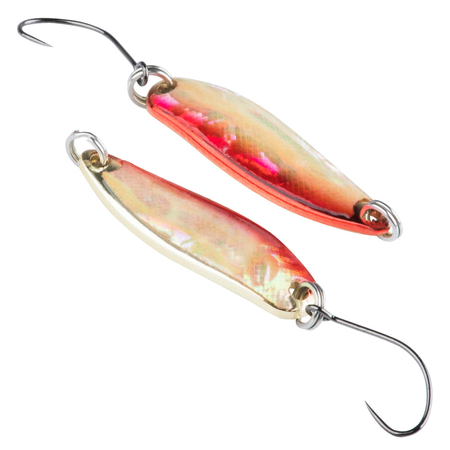 Goture Reflective Fishing Spoon Lures - Premium Metal Jigs for Panfish, Sunfish, Bluegill, Walleye, Crappie, Pike, Trout & Bass - Ideal for Freshwater & Saltwater Fishing Adventures