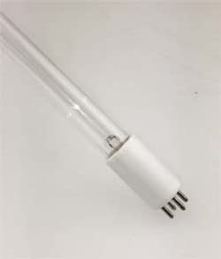 Lumenivo 57W Germicidal UV Bulb Replacement for Aqua Ultraviolet UV Sterilizer A20057 - 4 Pin Base UVC Lamp for Aquariums, Ponds & Water Features - OEM Quality Sterilization - Ideal for Water Purification in Fish Tanks, Koi Ponds and Decorative Fountains (1 Bulb)