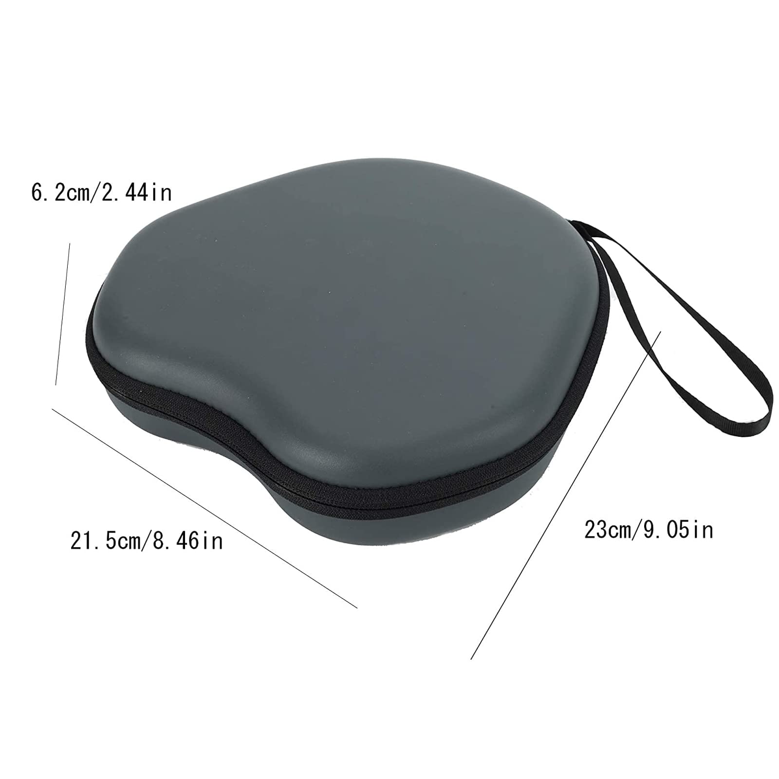 Premium Hard Travel Case for AirPods Max & Razer Barracuda X Headphones - Protective Storage Carrying Case with Shockproof Design for Wireless Headsets (Gray) - Perfect for Travel, Commuting & Gym Use