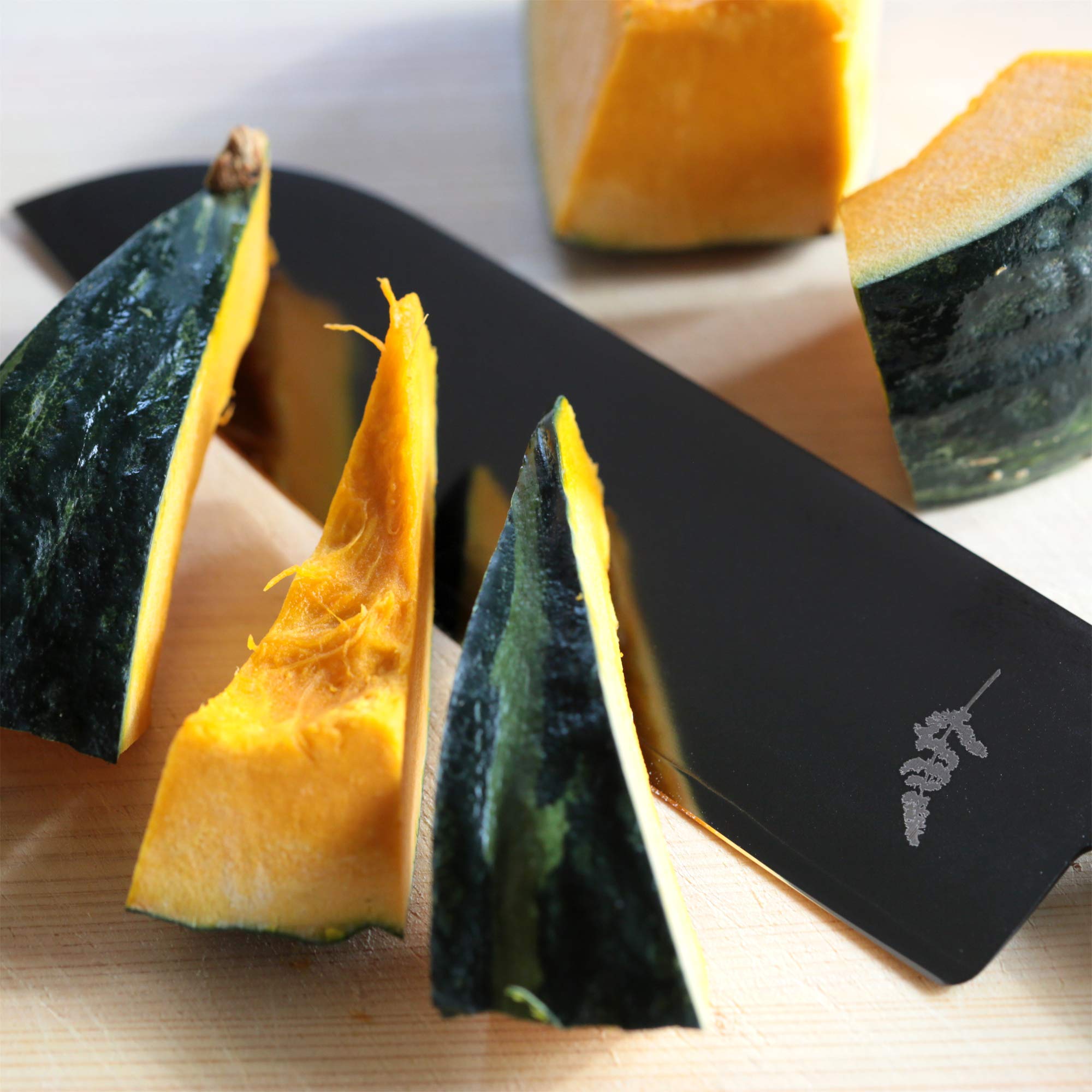 KAI Michel Bras Professional Chef Knife 12.5 Inch - Japanese High Carbon Steel Kitchen Knife for Precision Cutting - Perfect for Slicing, Dicing & Chopping Vegetables, Meat & Fish