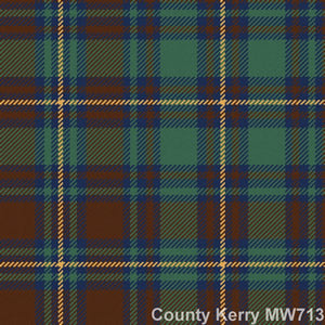 8 Yard Machine Sewn Kilt - Authentic Irish County Tartans for Men | Traditional Scottish Highland Dress for Weddings, Festivals & Celtic Events