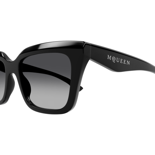 Alexander McQueen AM0473S 001 Sunglasses - Luxury Designer Shades for Men & Women | Perfect for Outdoor Activities, Travel & Fashion Statements