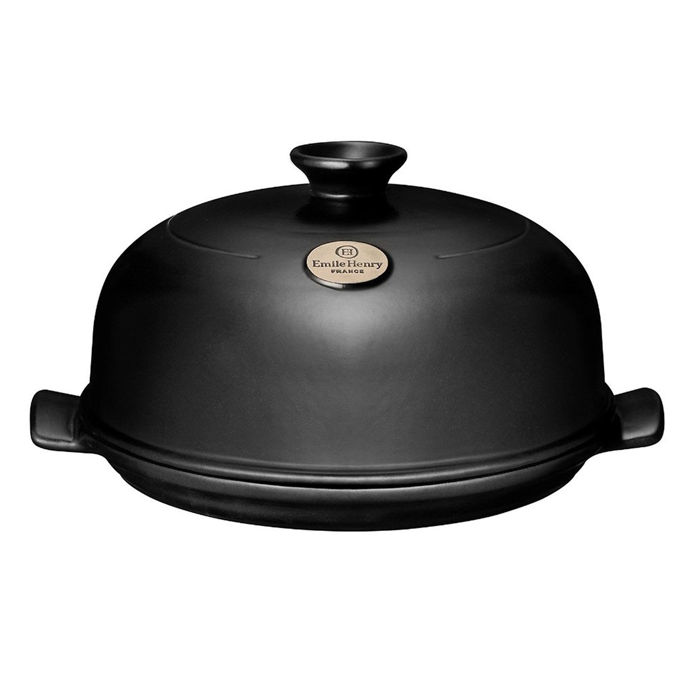 Emile Henry Artisan Bread Cloche in Charcoal - Premium Ceramic Bread Baking Dome for Homemade Sourdough, Baguettes & Pastries | Perfect for French Baking, Rustic Loaves & Farmhouse Style Kitchens