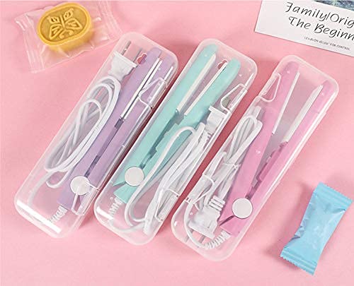 Mini Food Bag Heat Sealer Handheld - Portable Sealing Machine for Airtight Food Storage | Household & Kitchen Use | Seal Plastic Bags, Snacks, Chips & Leftovers (Pink)