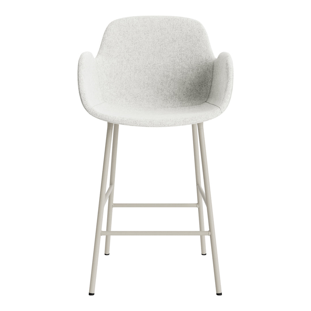 Stylish Fully Upholstered Form Counter Armchair - Perfect for Kitchen Islands, Breakfast Bars & Home Dining Areas