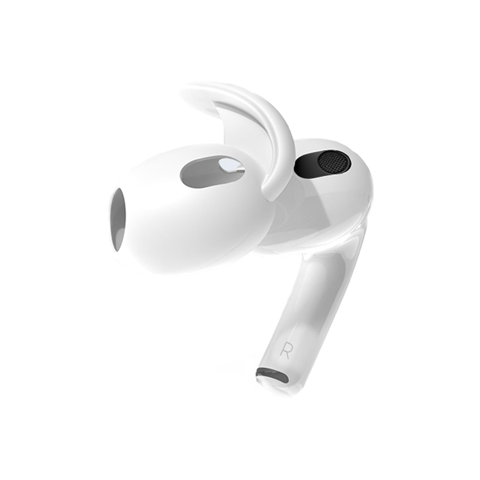 Left AirPod Pro 1 Replacement - Noise Cancelling A2084 with Ear Hooks for Workouts & Travel