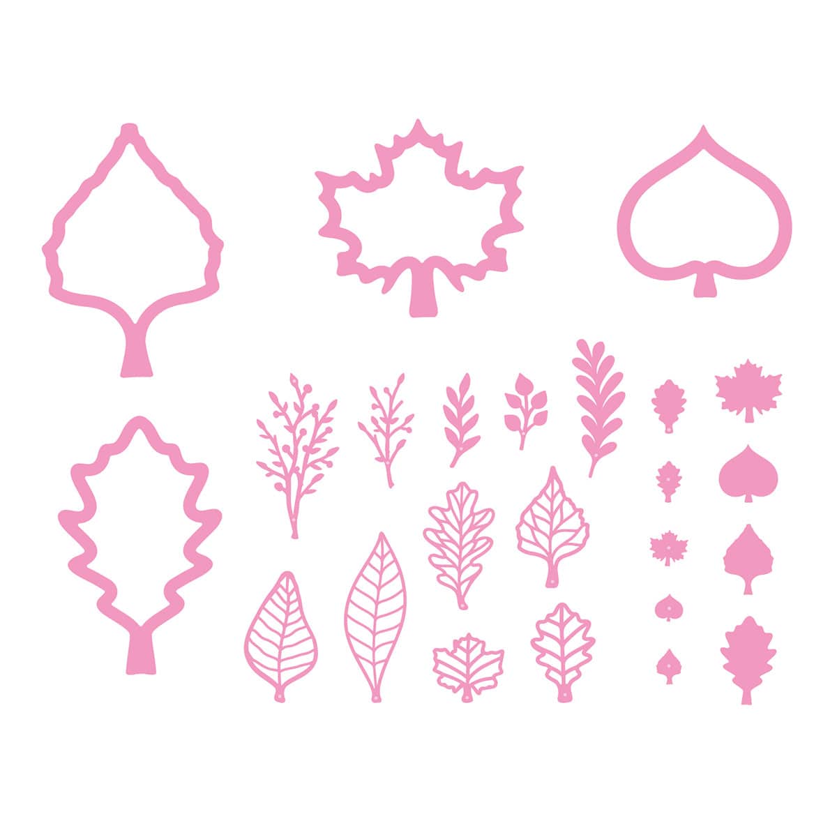 Golden Falling Leaves Die Set - DIY Scrapbooking & Card Making Supplies for Autumn & Fall Crafts - Perfect for Paper Crafting, Home Decor, and Seasonal Projects