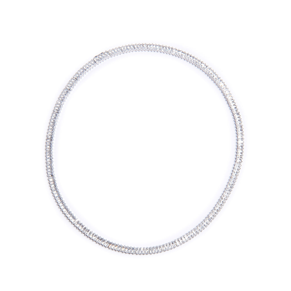 Elegant Shelley Necklace for Women - Sterling Silver Pendant with Cubic Zirconia - Perfect for Parties, Weddings & Everyday Wear
