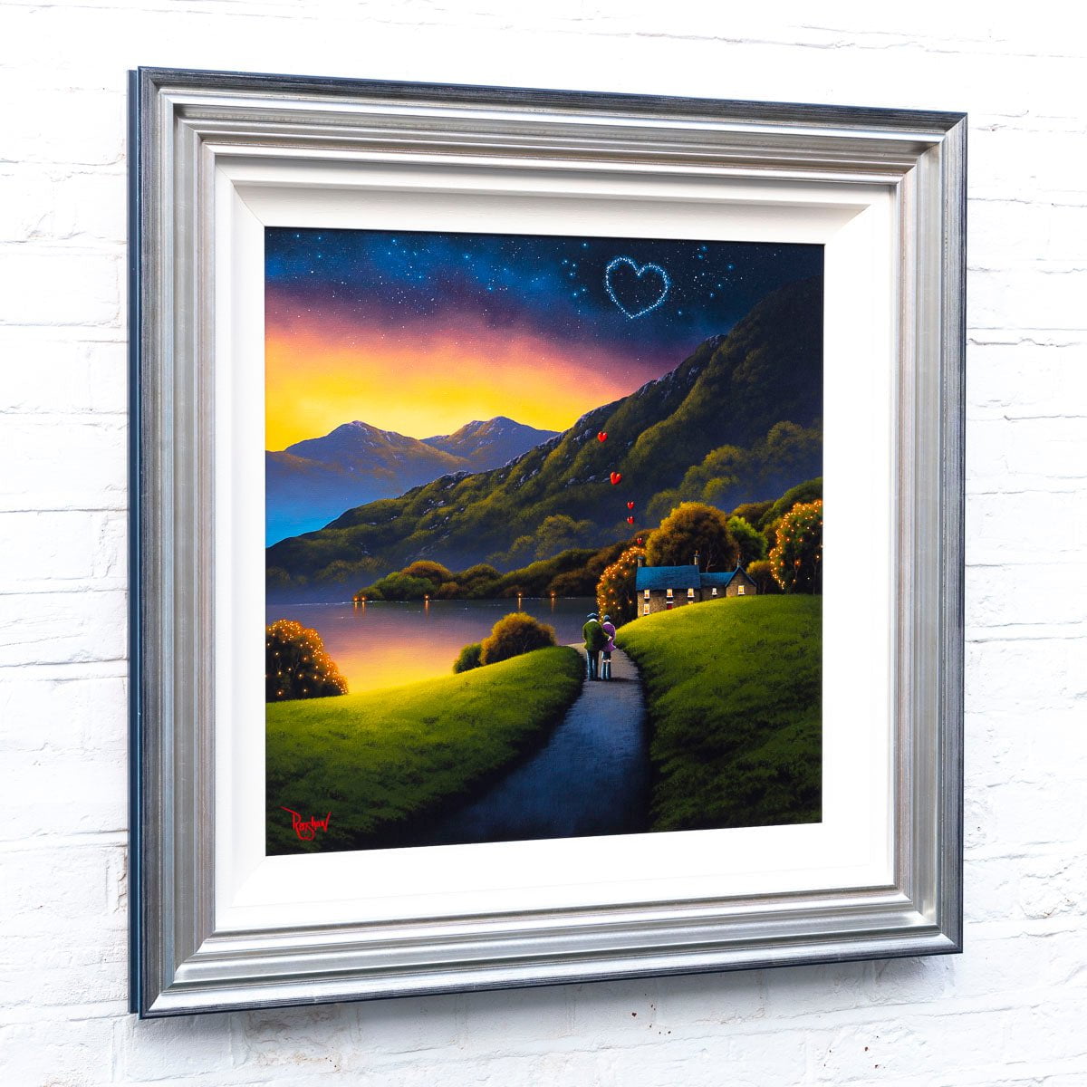 Original 'A Love That's Written in the Stars' Romantic Gift - Perfect for Anniversaries, Valentine's Day & Couples Gifts
