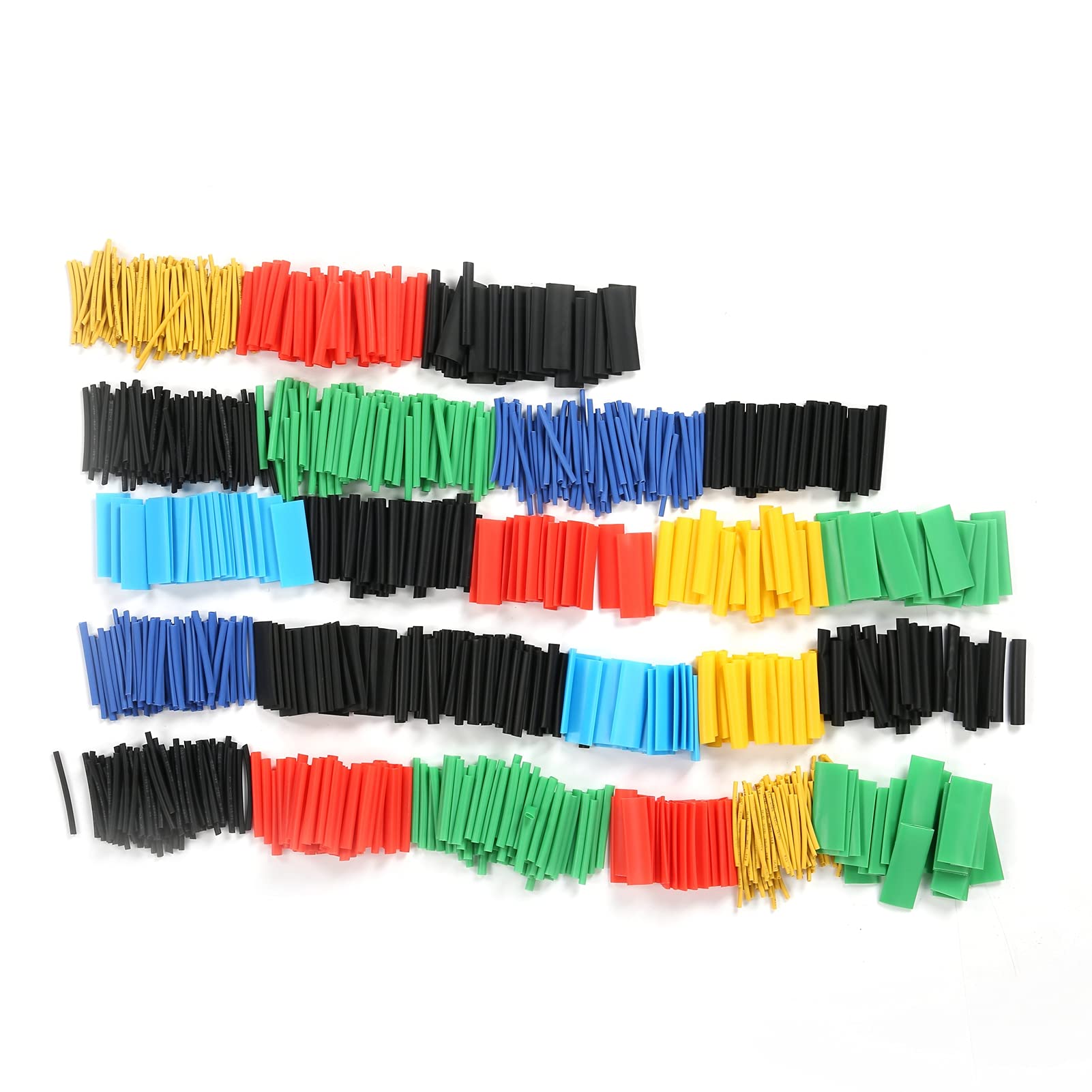 1060Pcs Heat Shrink Tubing Kit - Colorful Shrinkable Wire Sleeves for Cable Protection (Electrical Insulation, DIY Projects, Automotive Wiring)